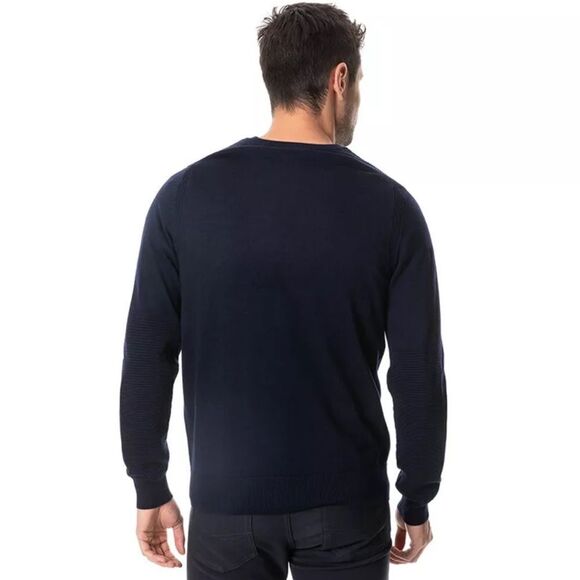 Rodd & Gunn Knit Sweater Merino Wool Dark Navy Blue Men’s XL - Picture 2 of 12